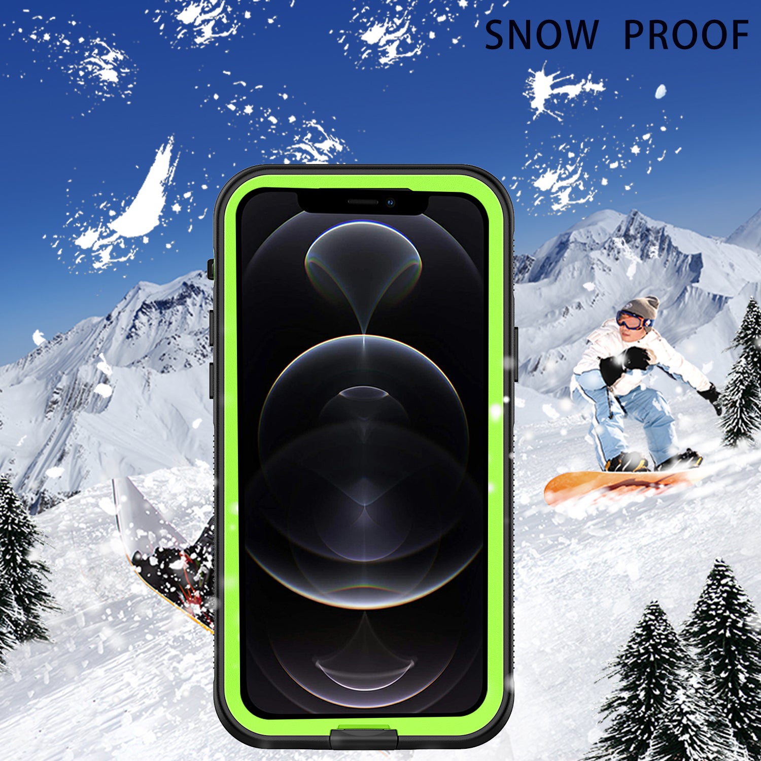 Underwater Diving Phone Case for iPhone 12 Pro 6.1 inch TPU PC PET IP68 Snorkeling Waterproof Phone Cover Underwater Diving Phone Case for iPhone 12 Pro 6.1 inch TPU PC PET IP68 Snorkeling Waterproof Phone Cover
